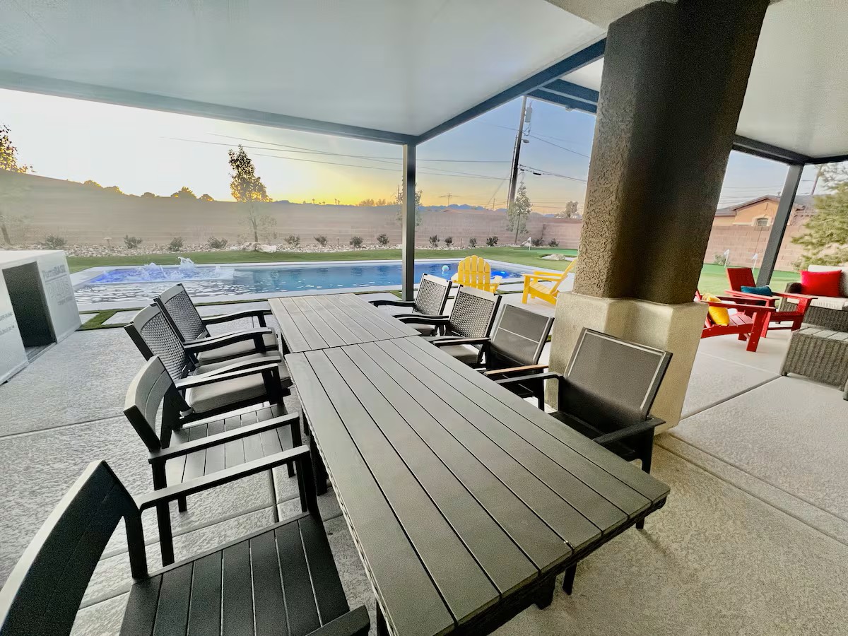 BBQ area